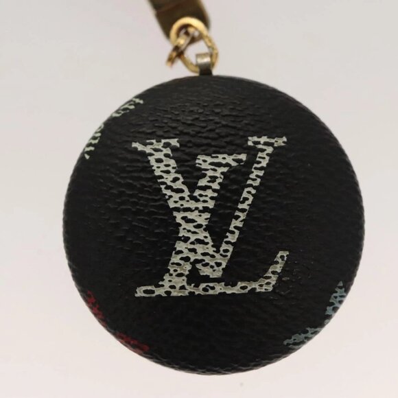 LOUIS VUITTON Monogram Multicolor Astropill Key Holder Black - Picture 4 of 12